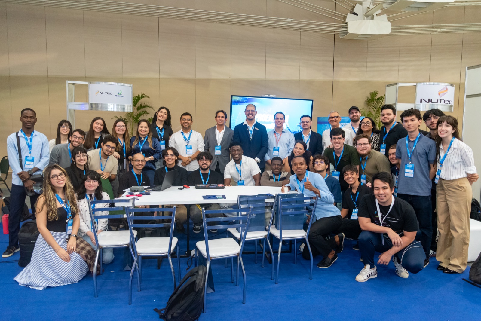 Registro coletivo em hackathon de participação