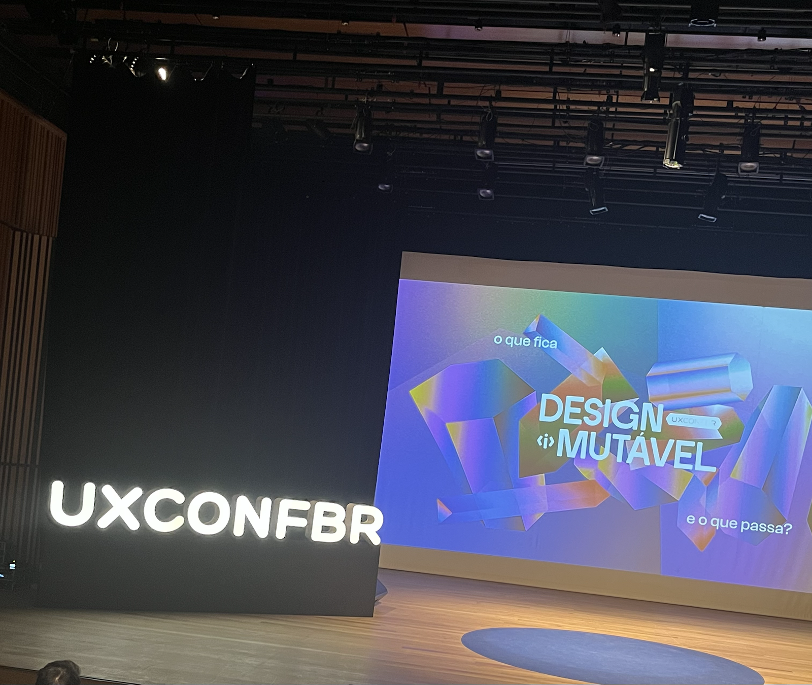 Palco da UXConf BR